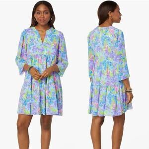 Lilly Pulitzer Martine 3/4 Sleeve Dress size Small